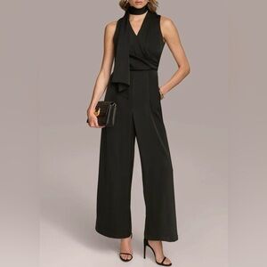 Donna Karan Chic Black Jumpsuit